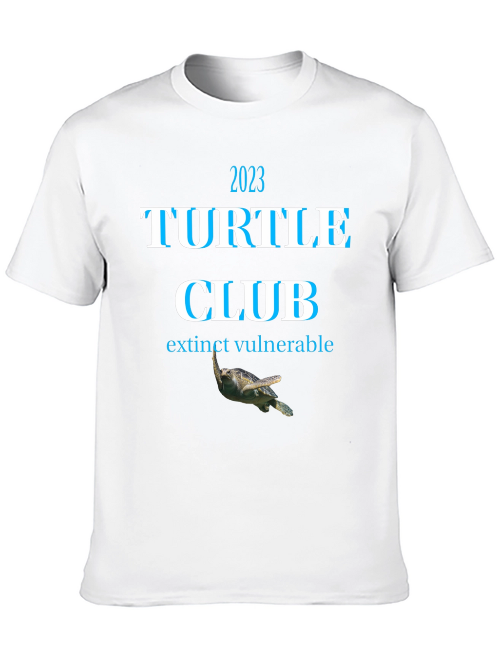 Turtle Club 2023 T-Shirt - Extinct Vulnerable