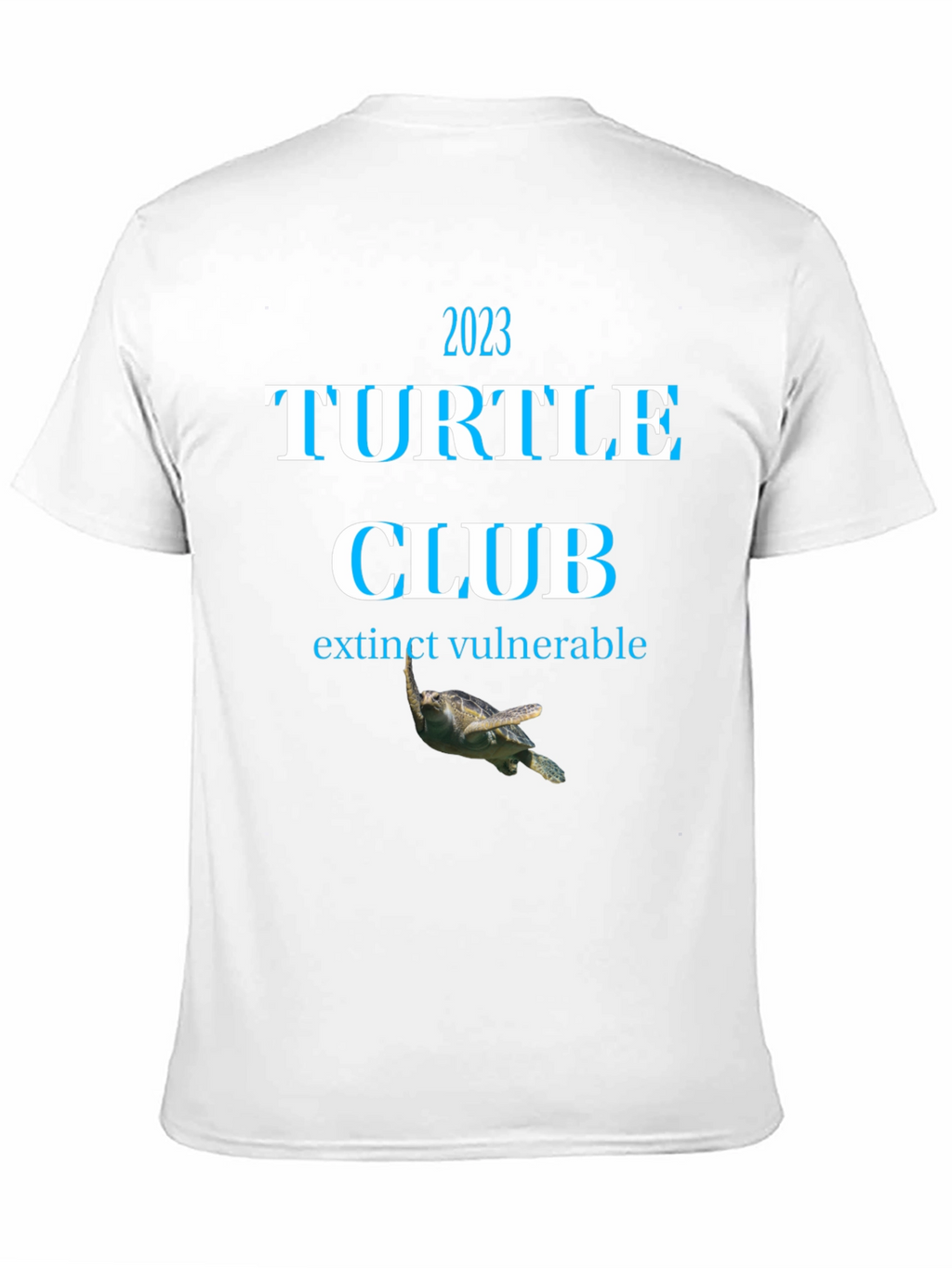 Turtle Club 2023 T-Shirt - Extinct Vulnerable