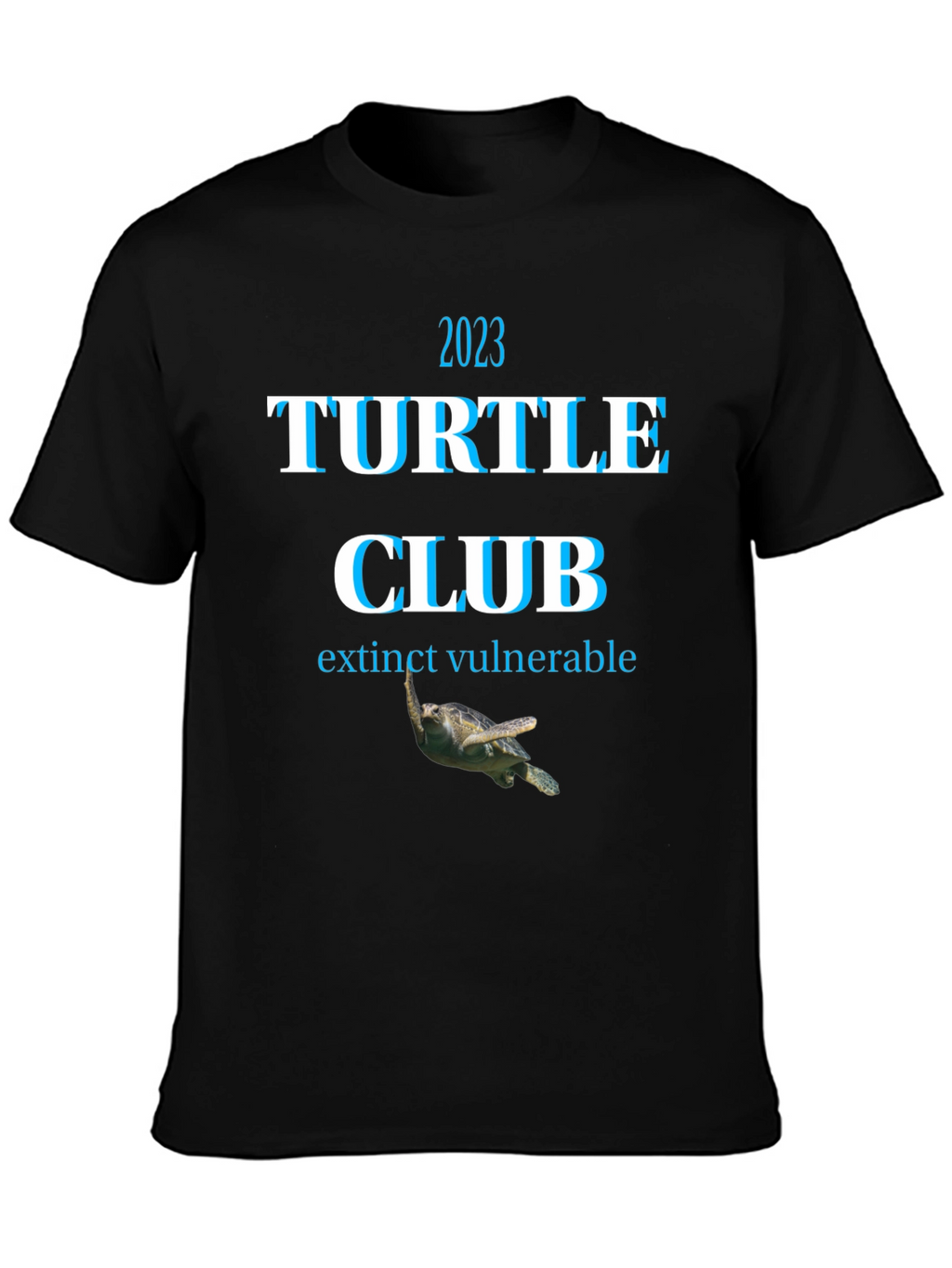 Turtle Club 2023 T-Shirt - Extinct Vulnerable
