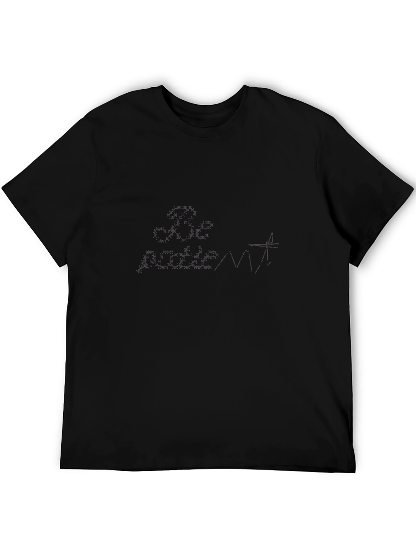 Mens Be Patient Black T-Shirt