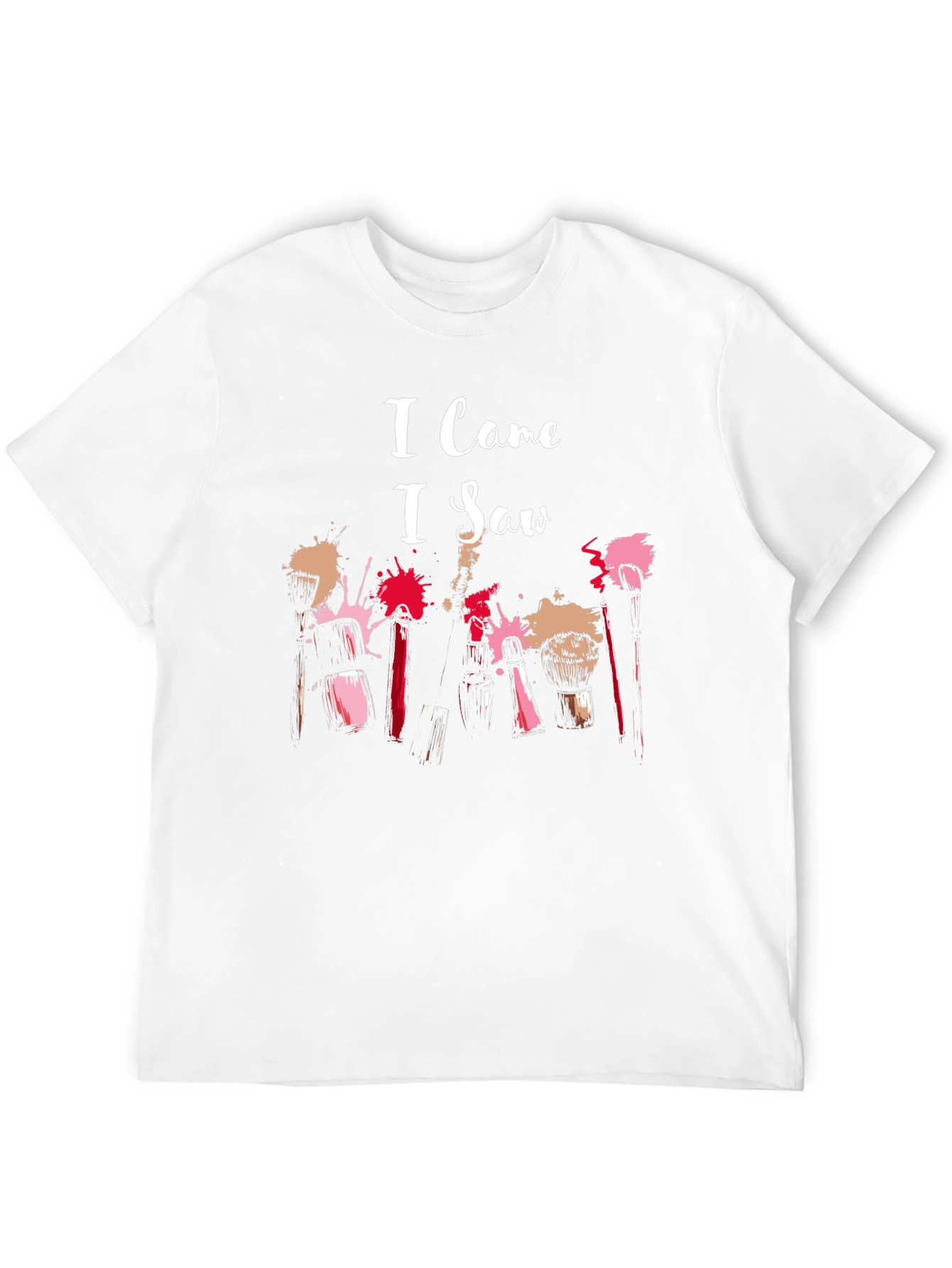 I Came I Saw Makeup T-Shirt