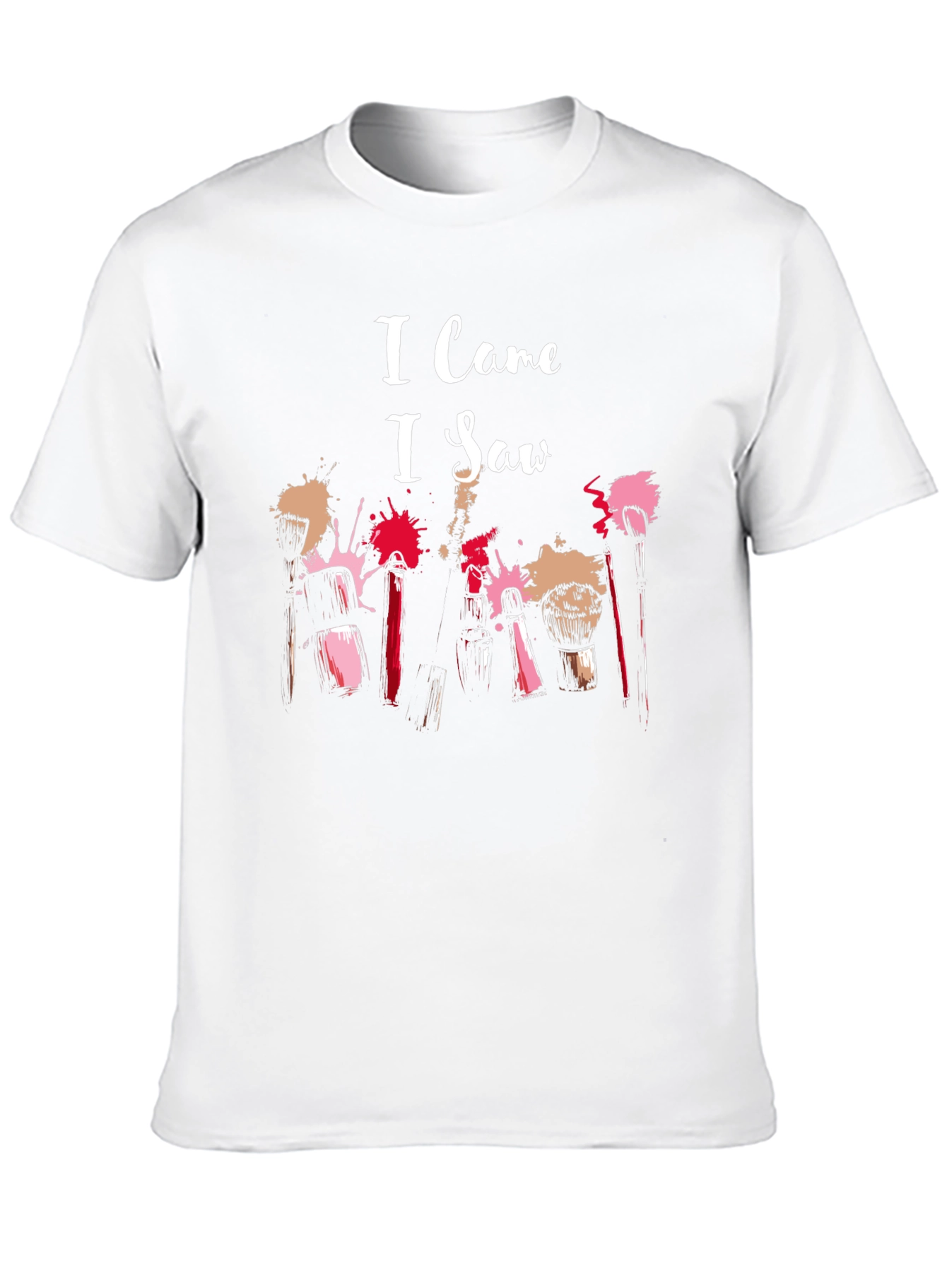 I Came I Saw Makeup T-Shirt