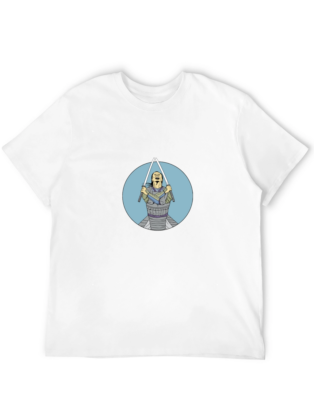Samurai Swordsman Graphic Tee