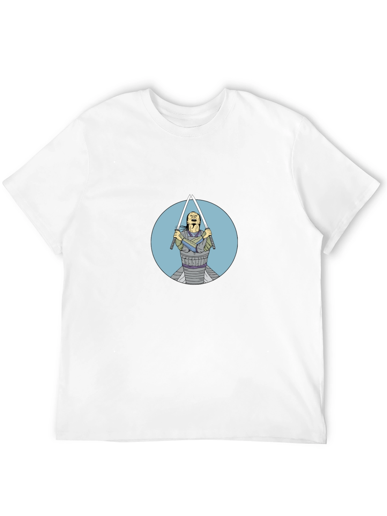 Samurai Swordsman Graphic Tee