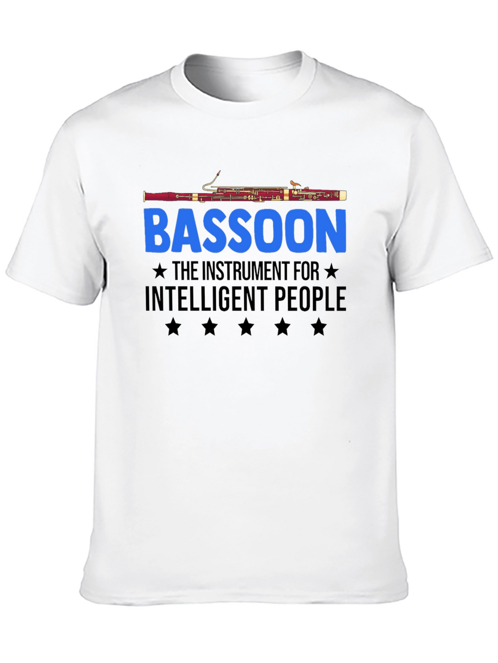 Bassoon Instrument Intelligent People T-Shirt