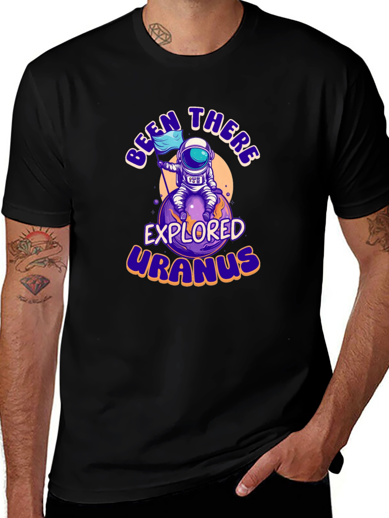 Been There Explored Uranus Graphic Tee