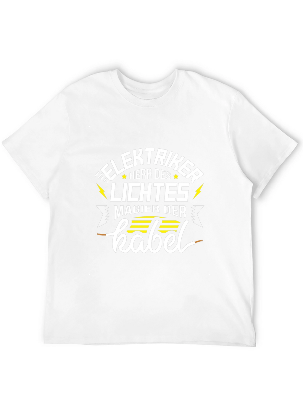 Electrician Herr Des Lichtes T-Shirt