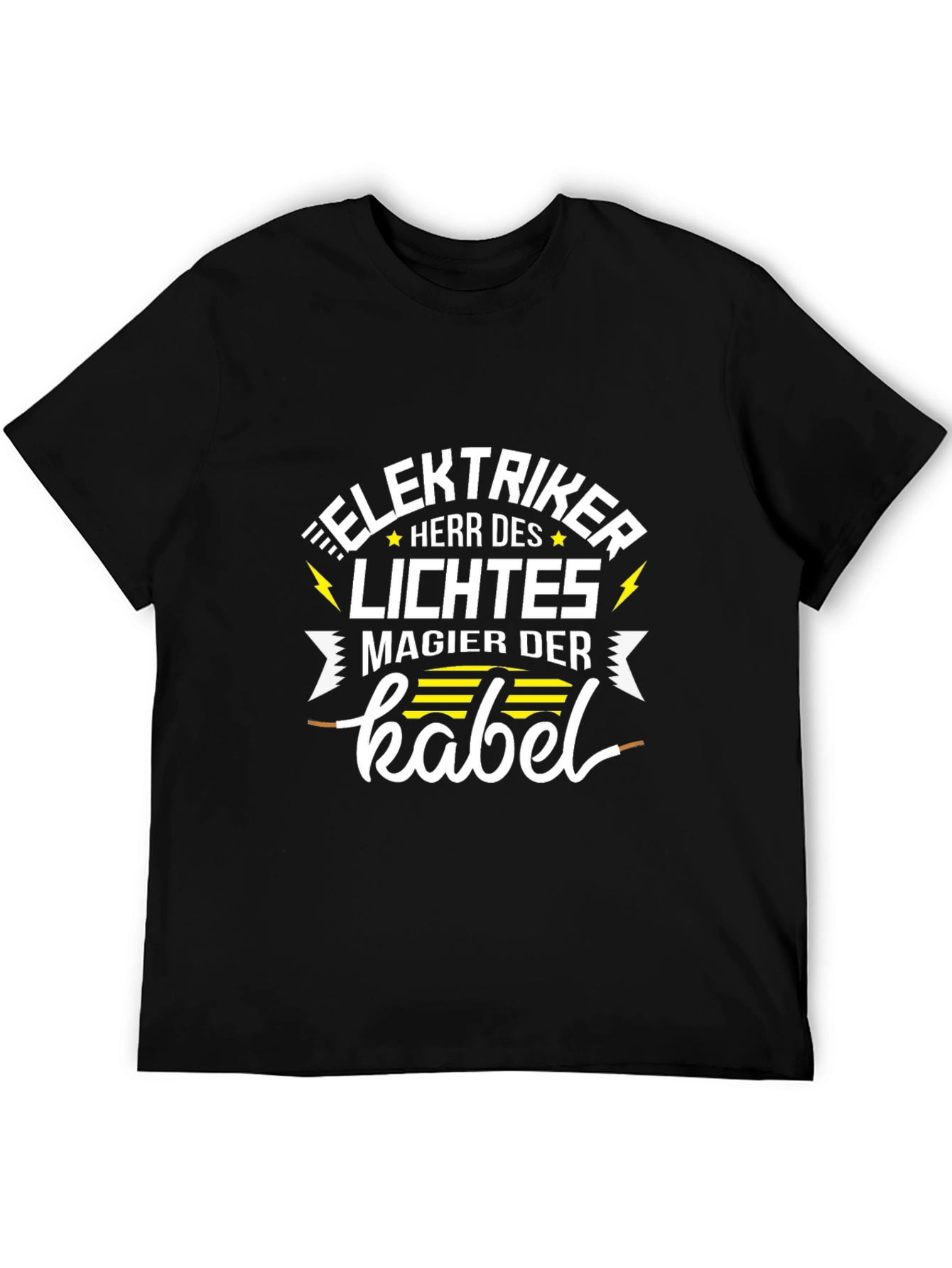 Electrician Herr Des Lichtes T-Shirt