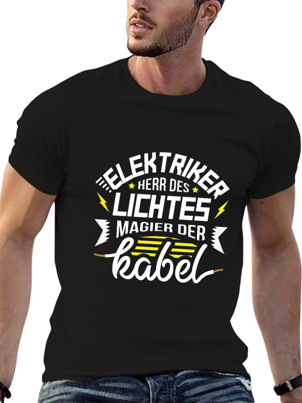 Electrician Herr Des Lichtes T-Shirt