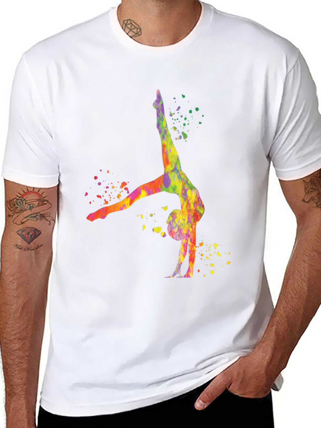 Gymnast Watercolor T-Shirt