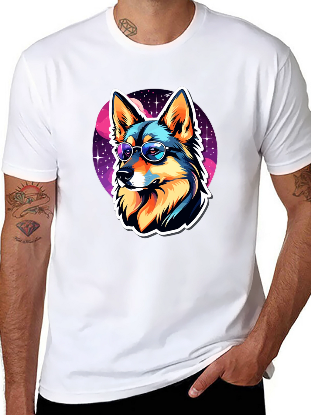 Cool Dog Graphic Tee