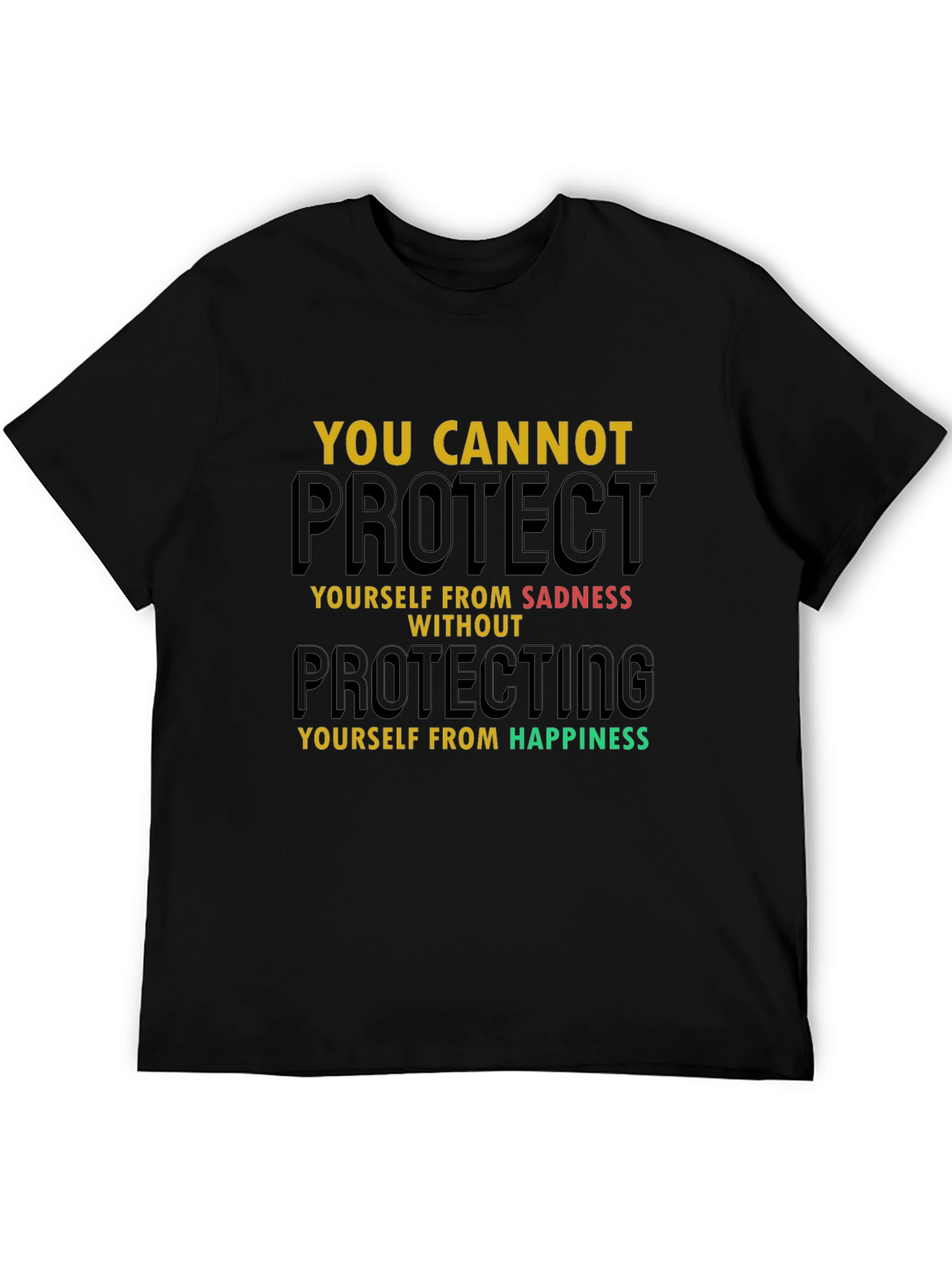 Inspirational Graphic Tee - Protect Yourself T-Shirt