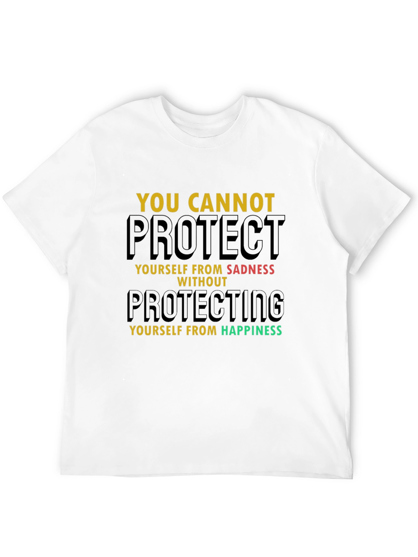 Inspirational Graphic Tee - Protect Yourself T-Shirt