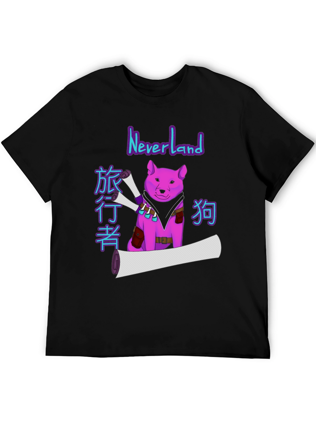 Neverland Traveler Dog T-Shirt