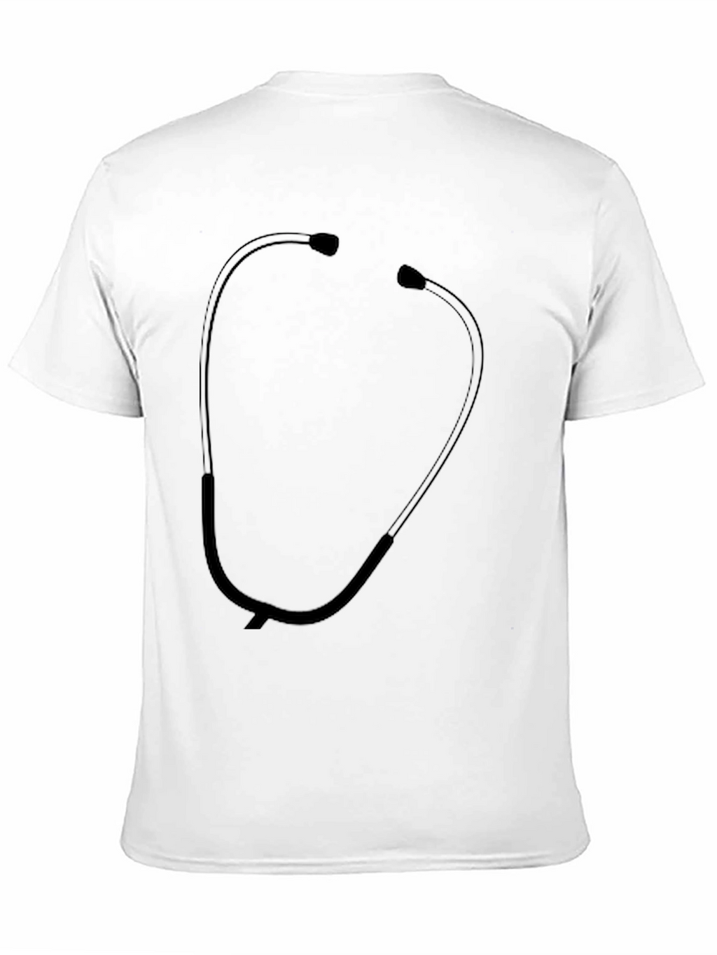 Stethoscope Graphic Black T-Shirt