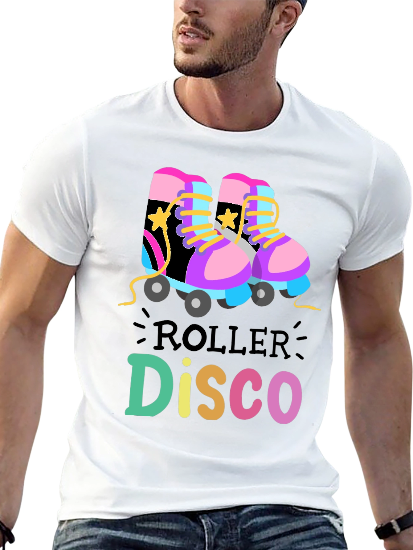Roller Disco T-Shirt - Retro Style