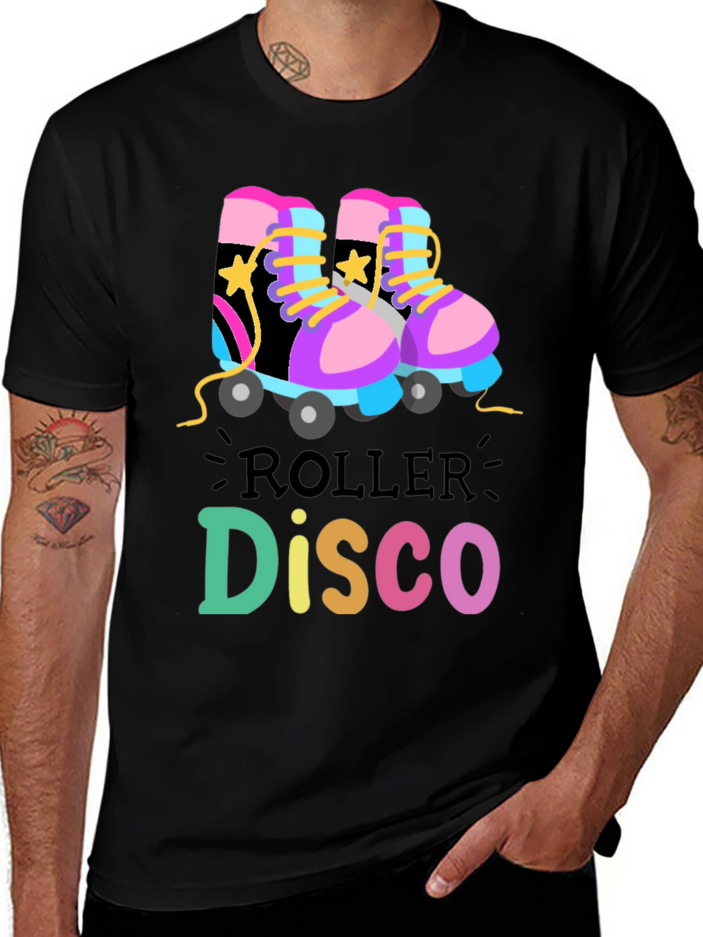 Roller Disco T-Shirt - Retro Style