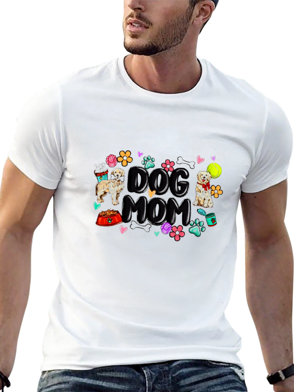 Dog Mom T-Shirt Dalmatian Lover Tee