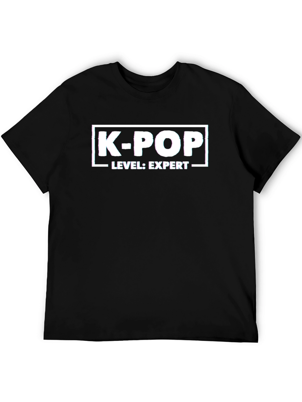 K-Pop Level: Expert Black T-Shirt