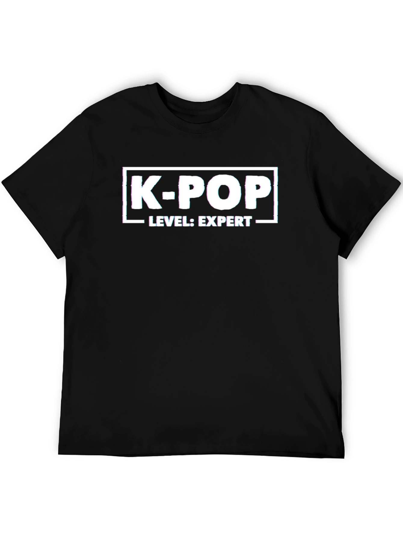 K-Pop Level: Expert Black T-Shirt