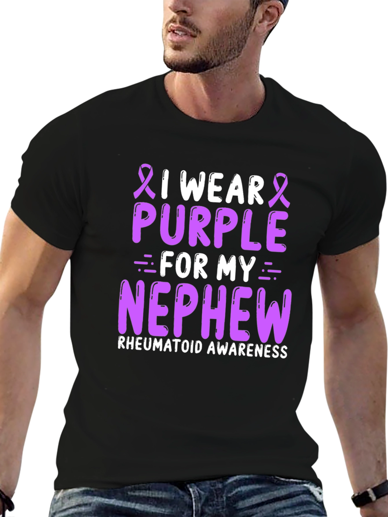 Purple Rheumatoid Awareness T-Shirt