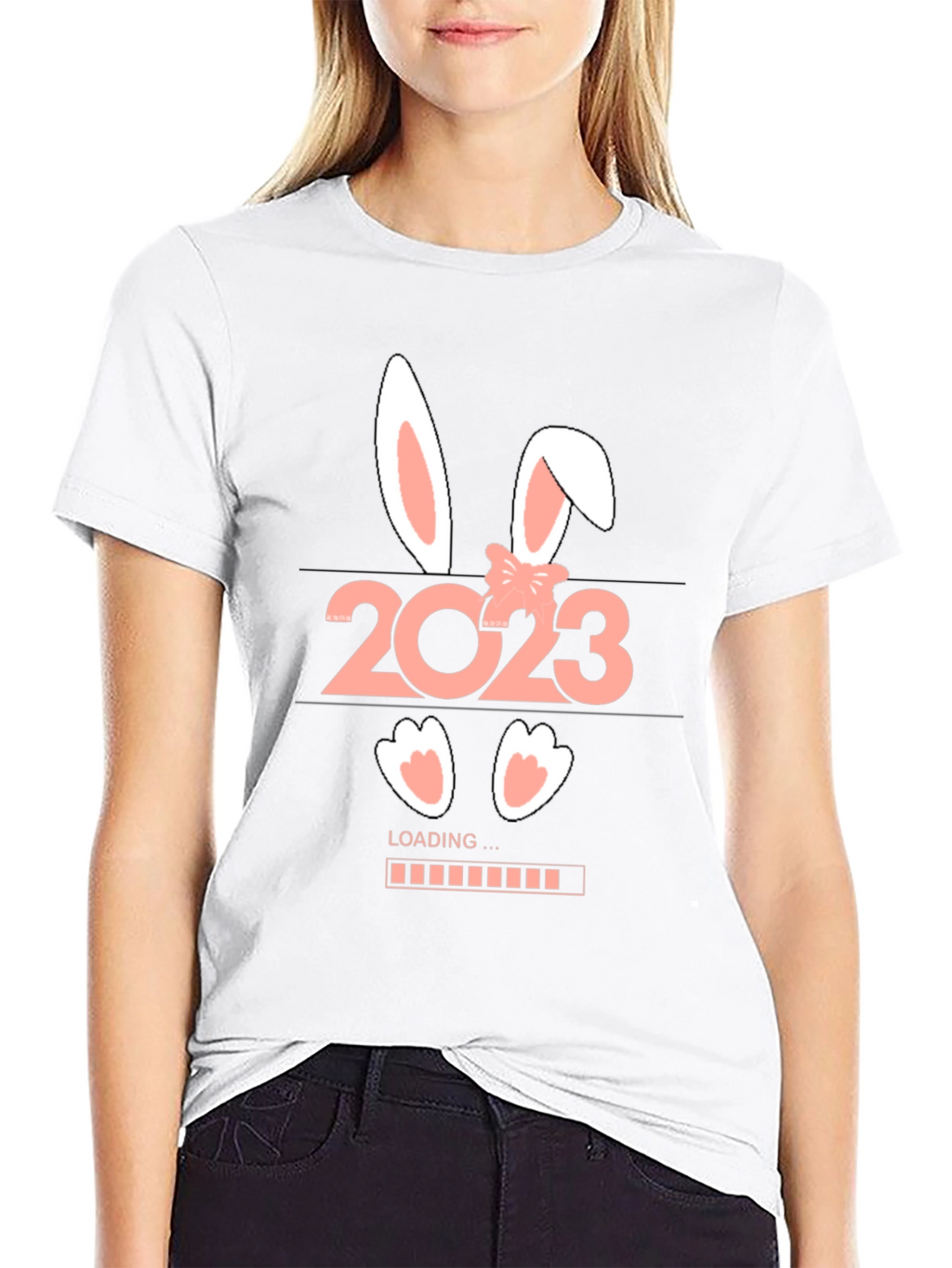 2023 Easter Loading Bunny T-Shirt