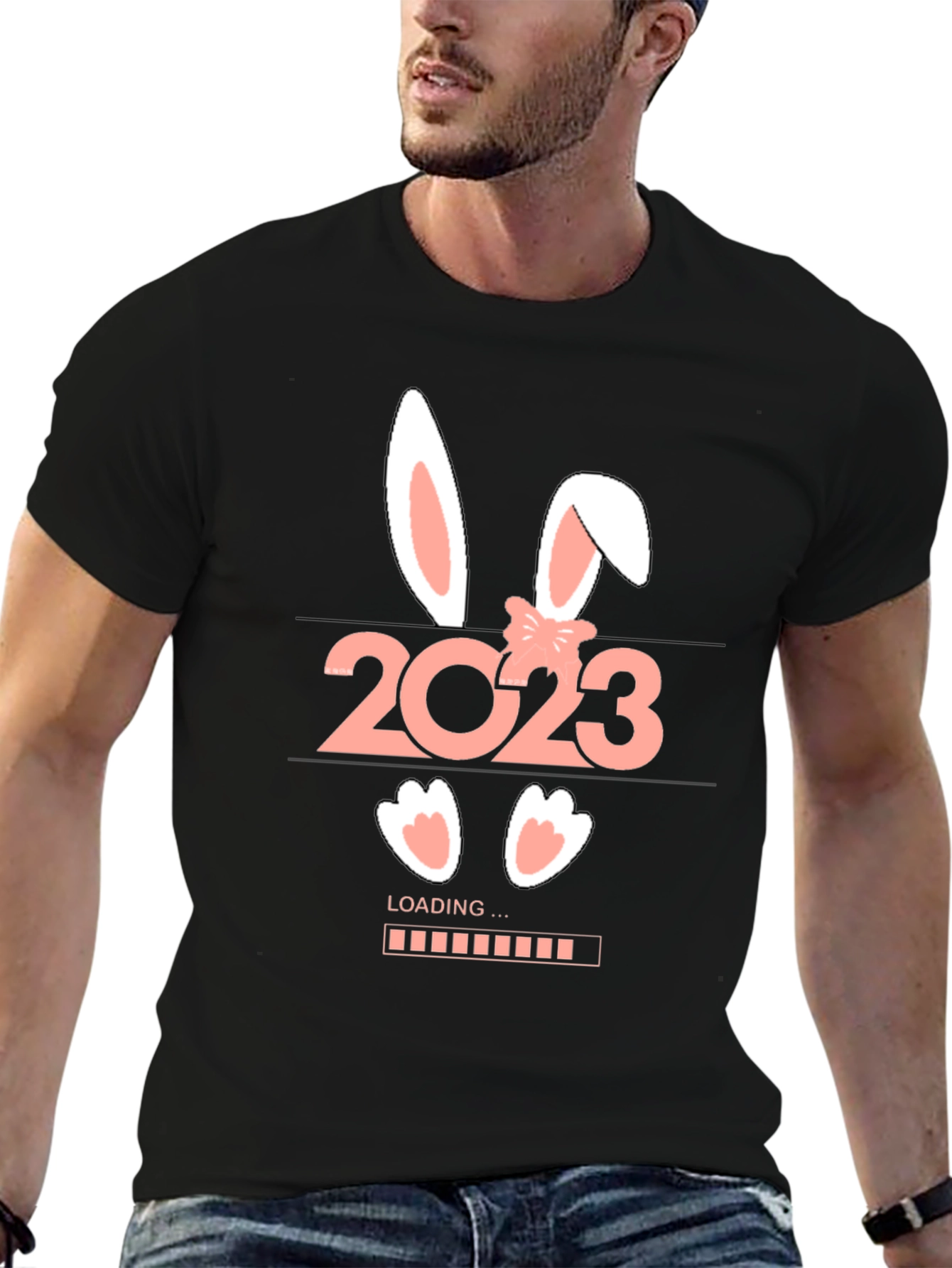 2023 Easter Loading Bunny T-Shirt