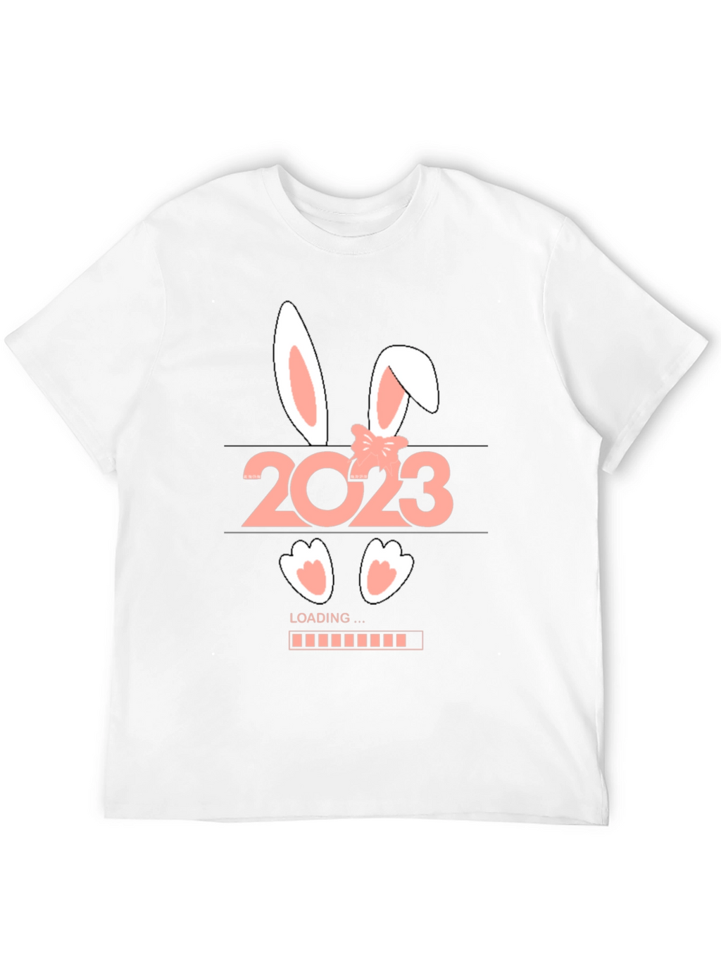 2023 Easter Loading Bunny T-Shirt