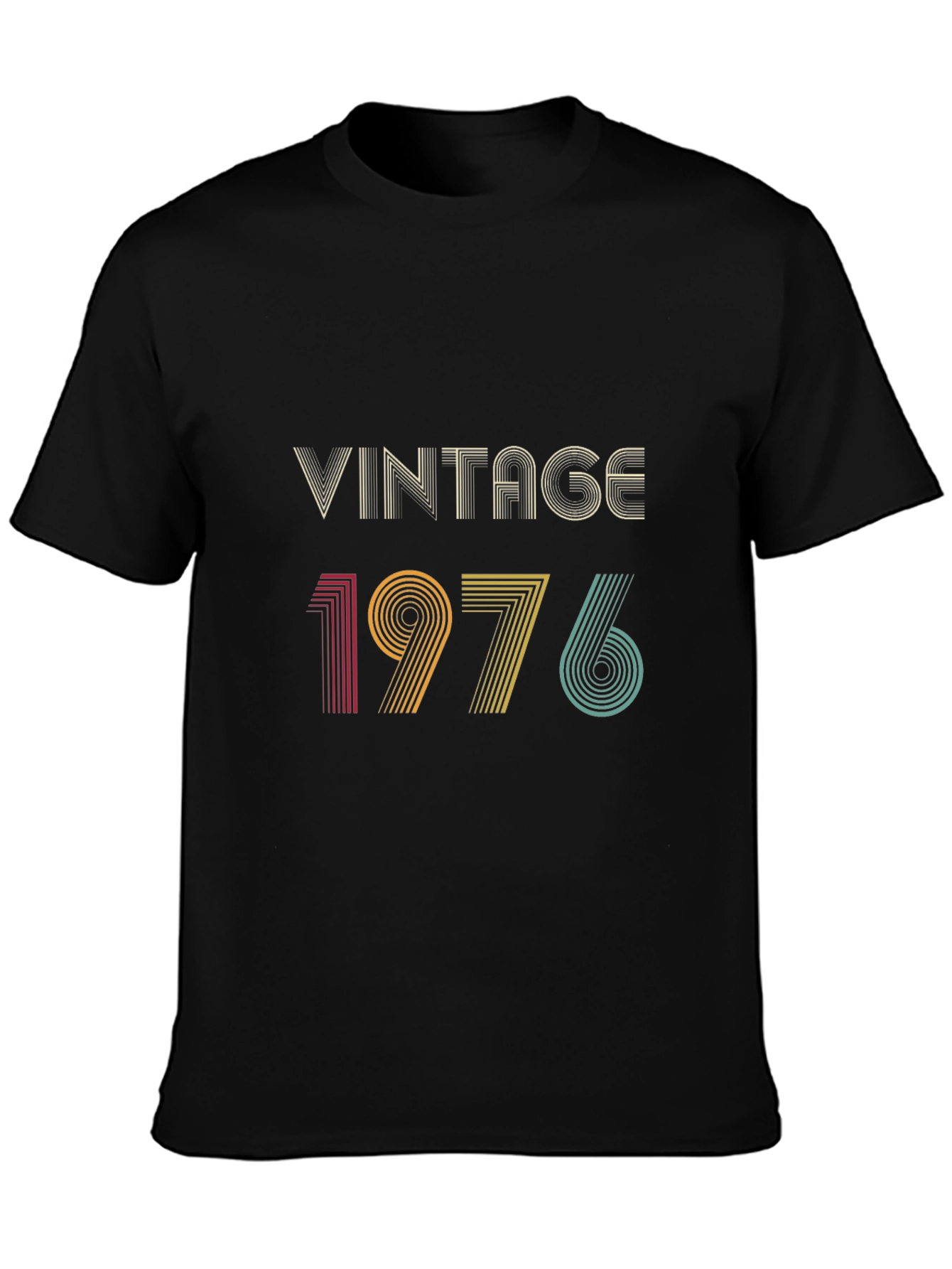 Vintage 1976 Graphic Tee - Retro Birthday T-Shirt