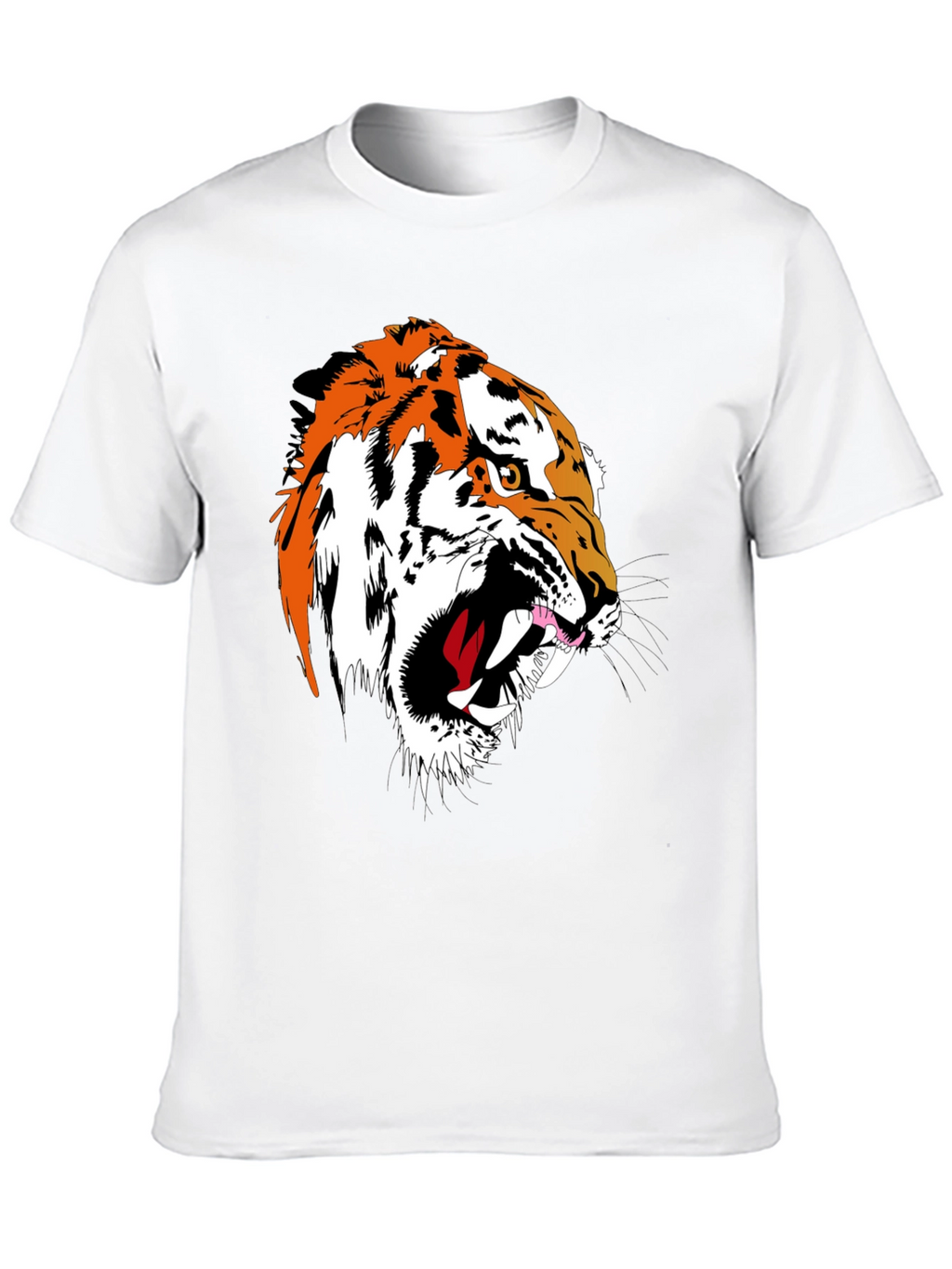 Tiger Graphic Tee - Fierce Black T-Shirt
