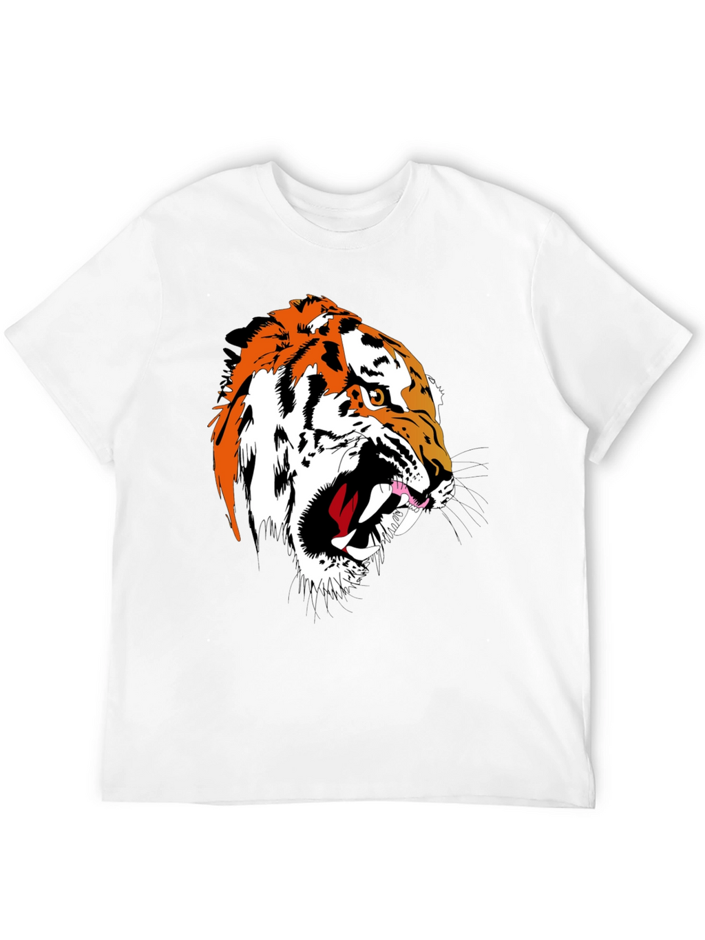 Tiger Graphic Tee - Fierce Black T-Shirt