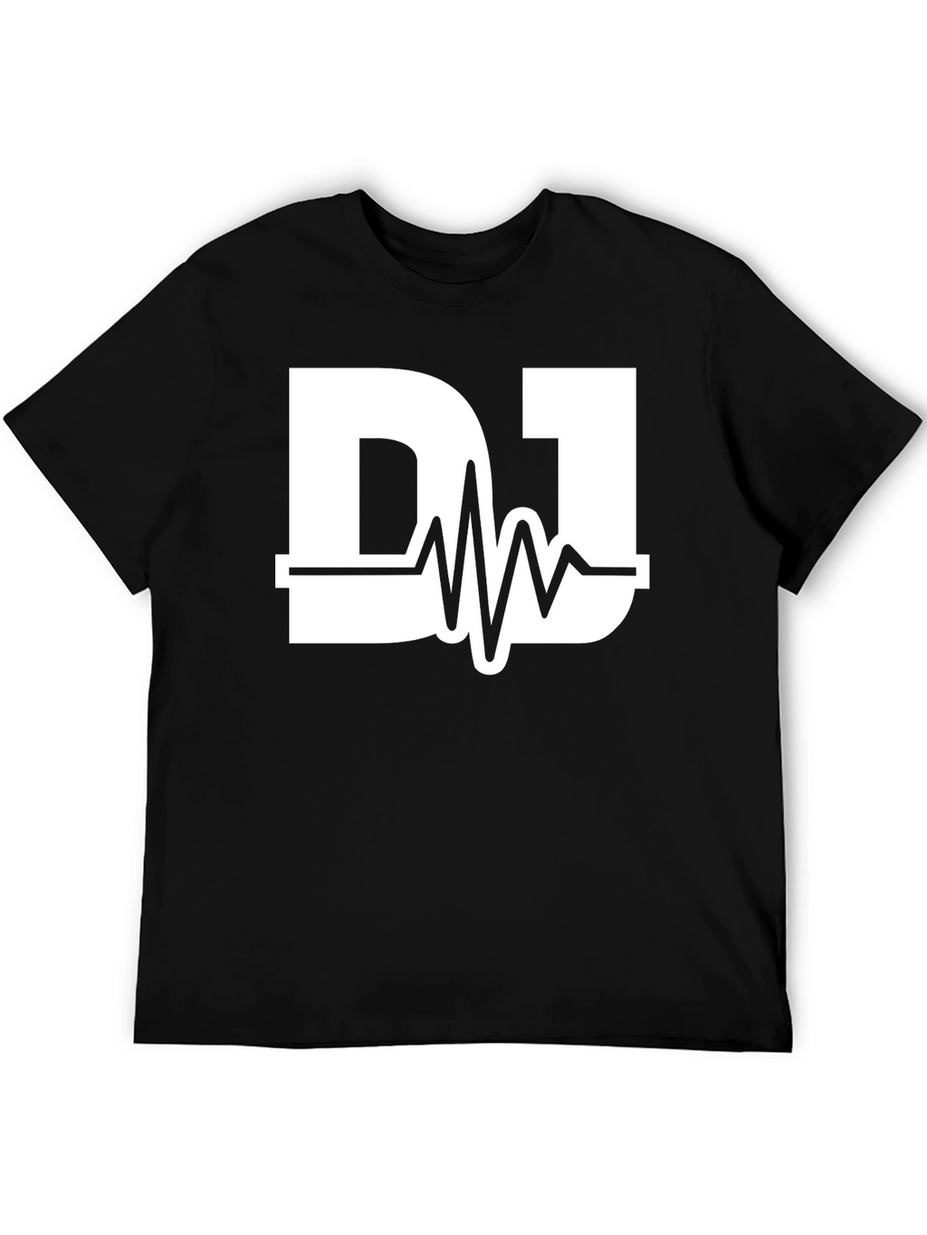 DJ Pulse Graphic Black T-Shirt