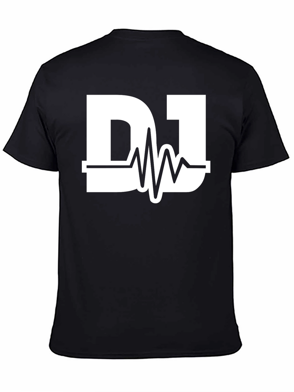 DJ Pulse Graphic Black T-Shirt
