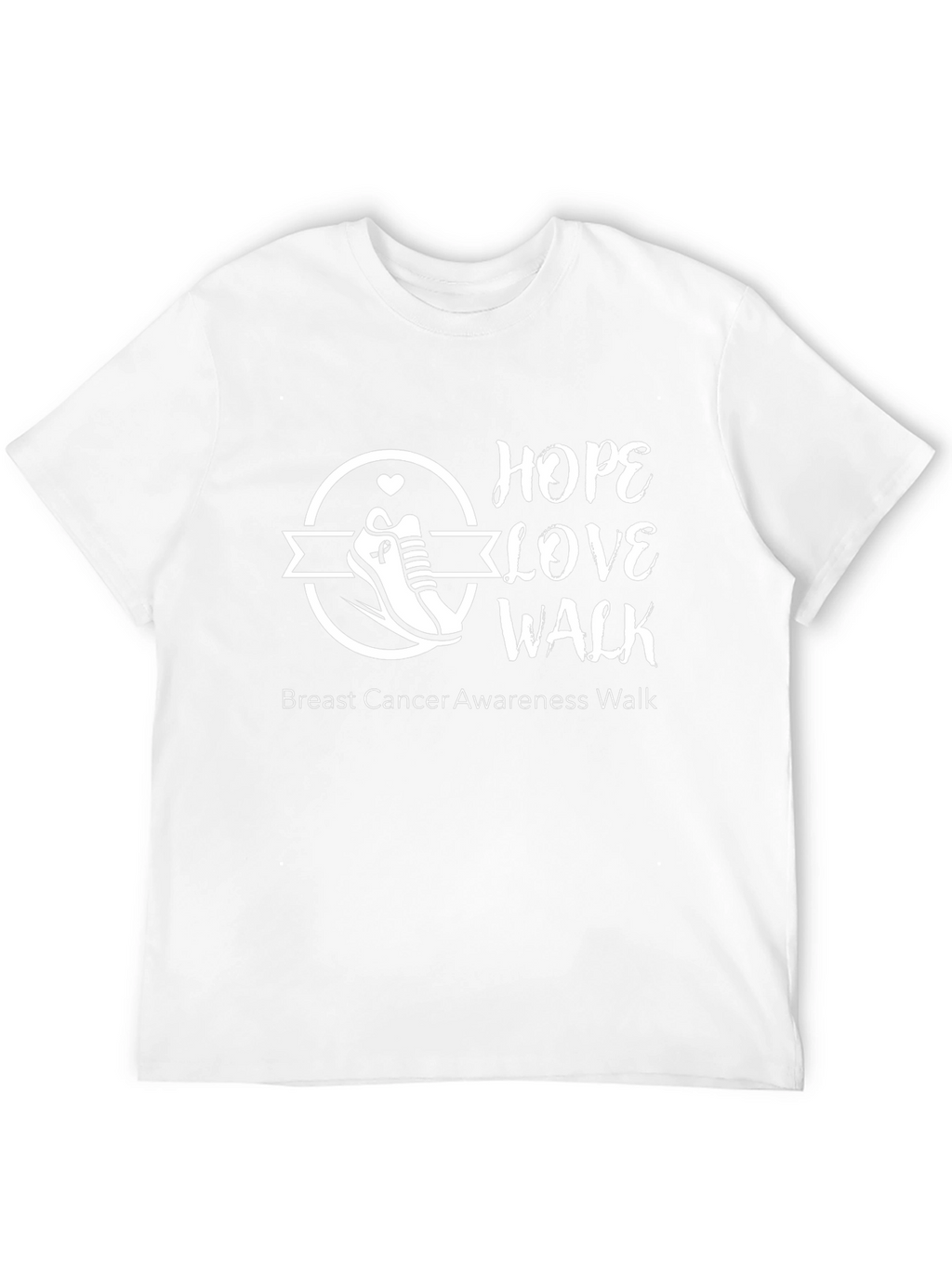 Hope Love Walk Breast Cancer Awareness T-Shirt