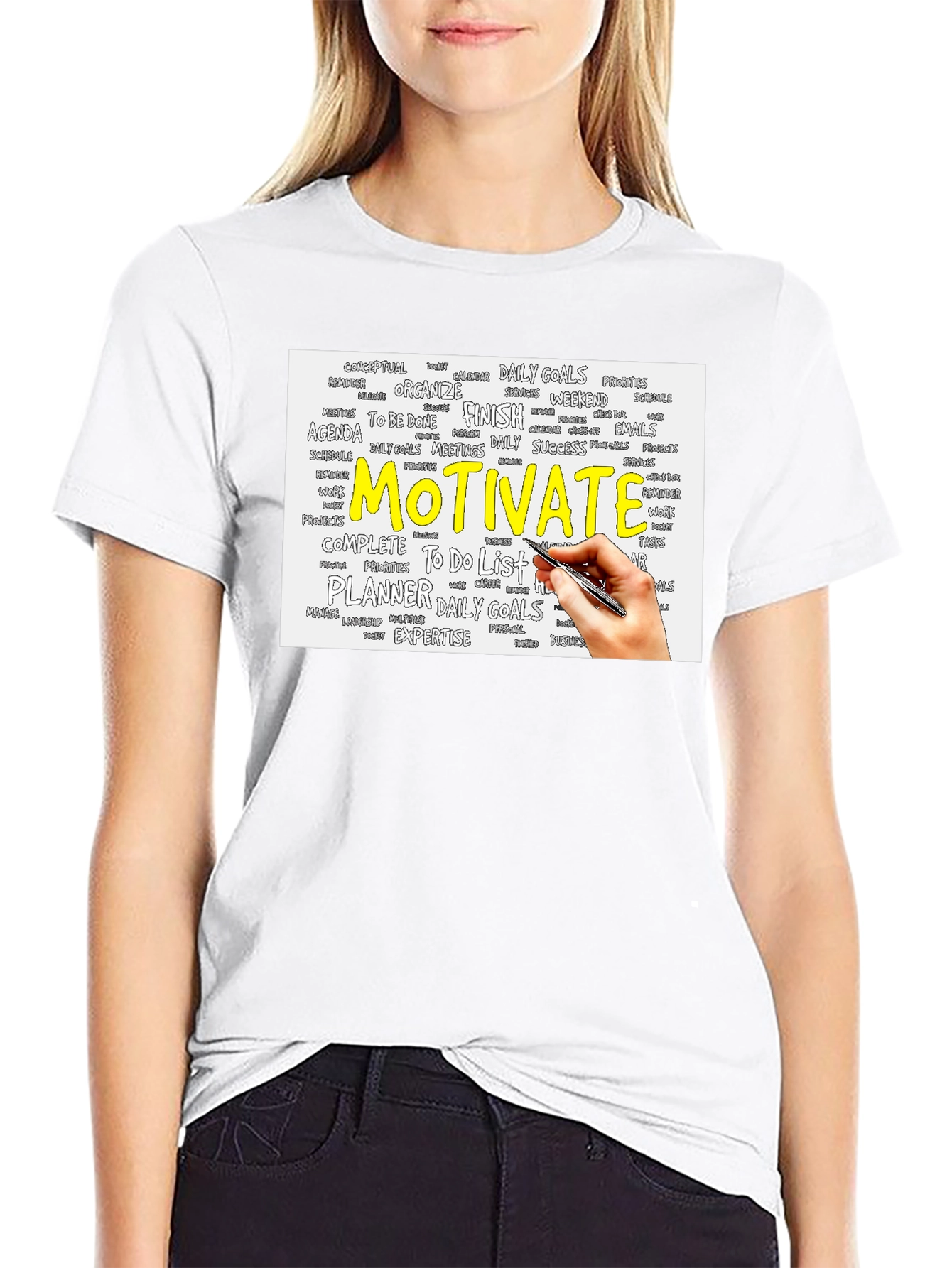 Motivate Daily Goals T-Shirt