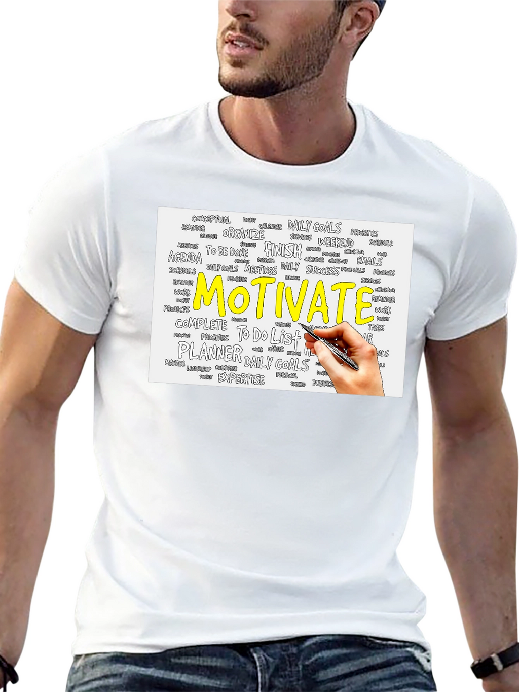 Motivate Daily Goals T-Shirt