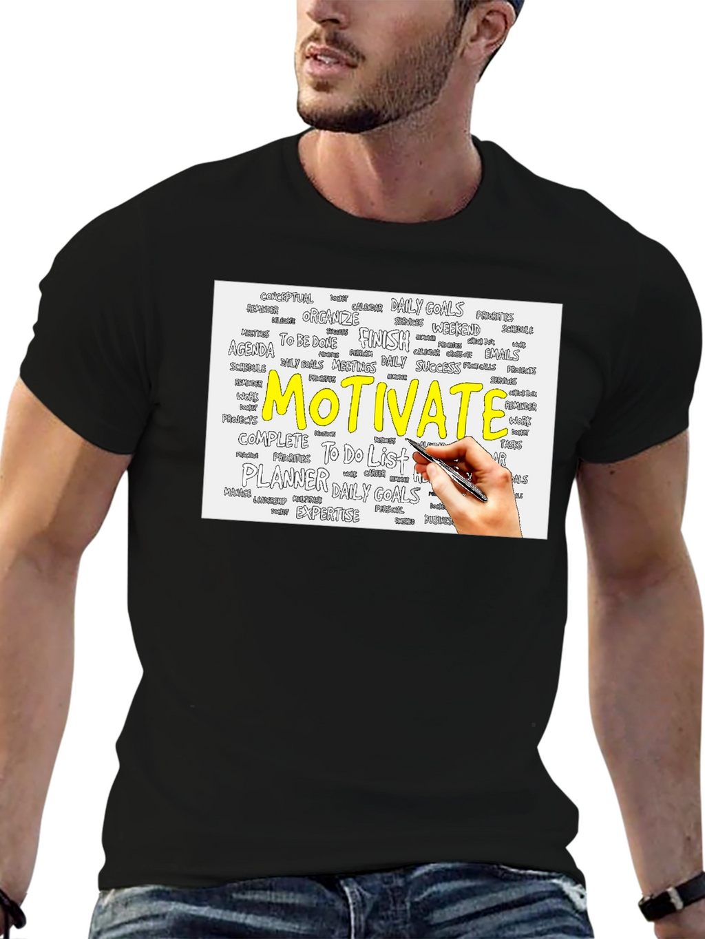 Motivate Daily Goals T-Shirt