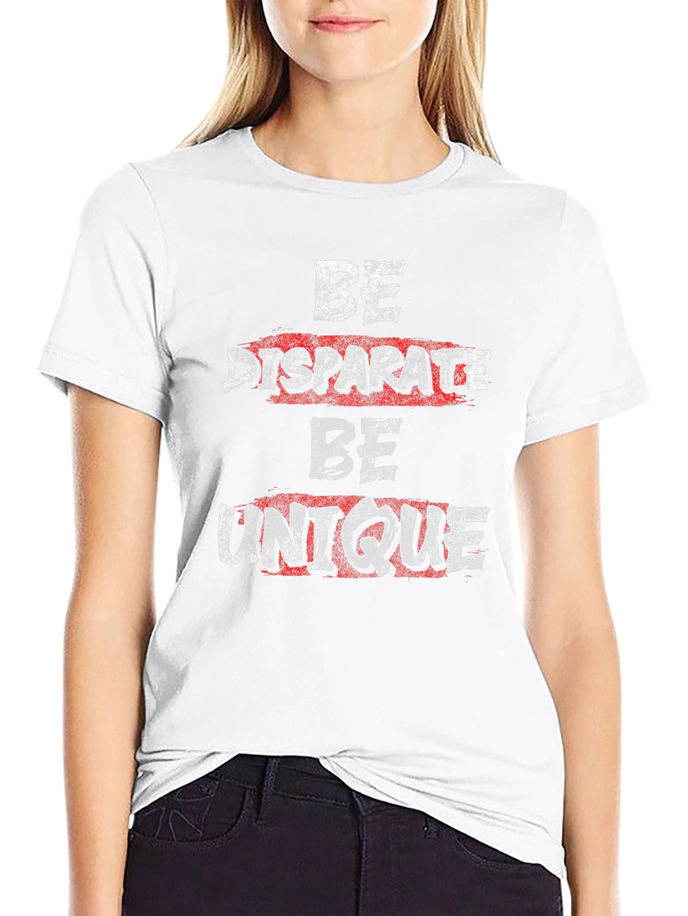 Be Disparate Be Unique Graphic Tee