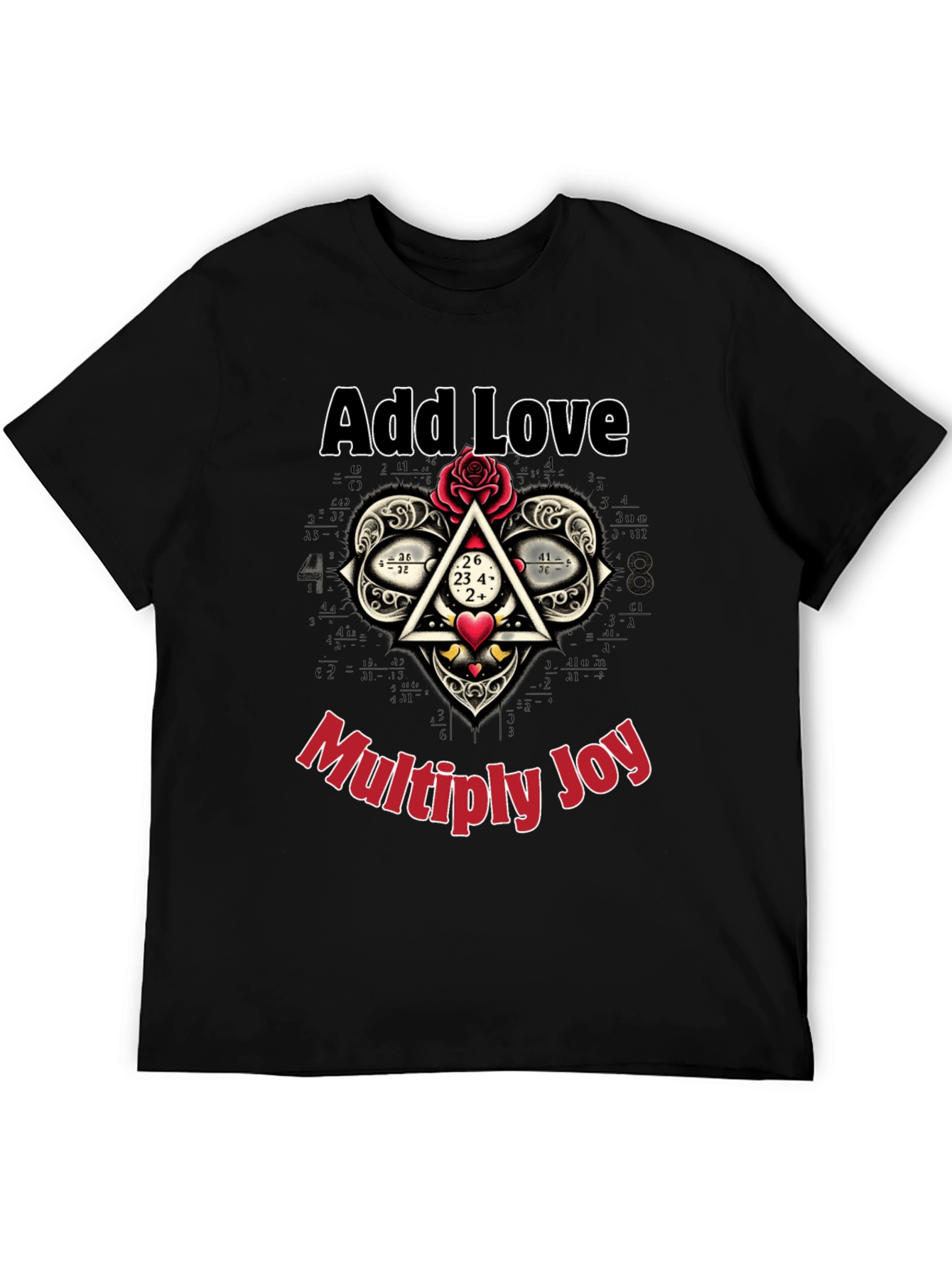 Add Love Multiply Joy Graphic Tee