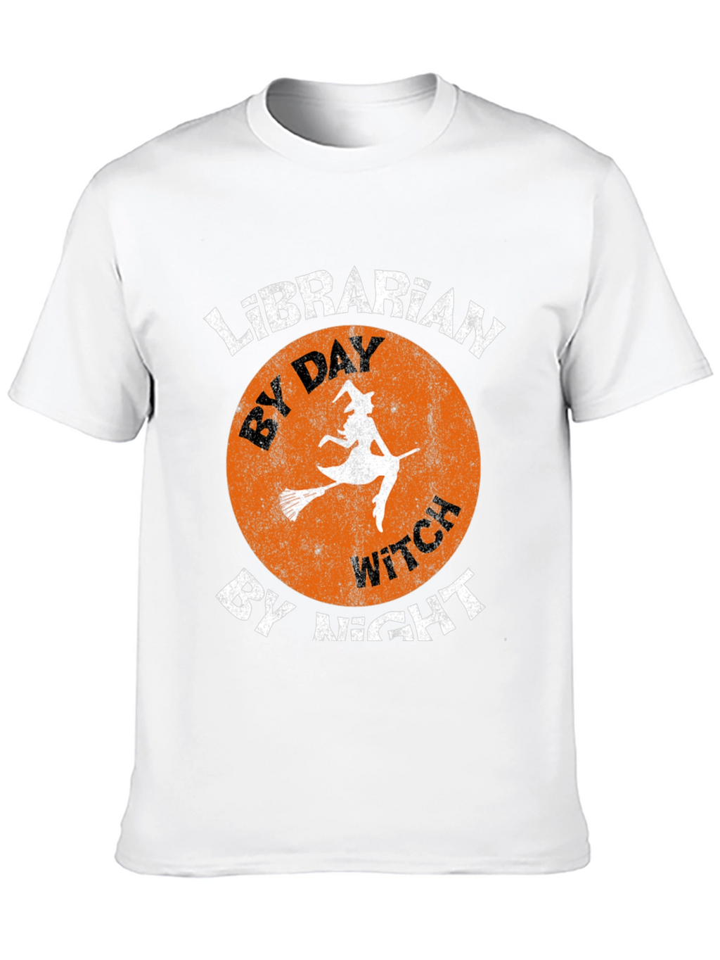 Librarian By Day Witch By Night Halloween T-Shirt