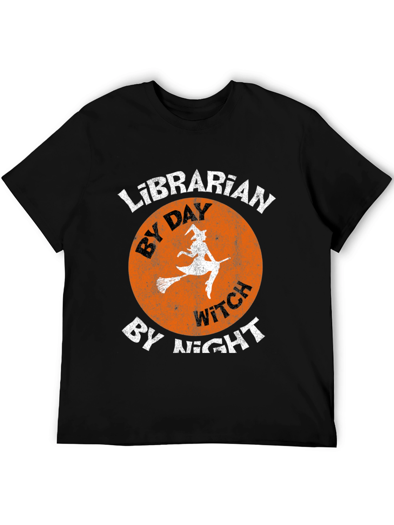 Librarian By Day Witch By Night Halloween T-Shirt