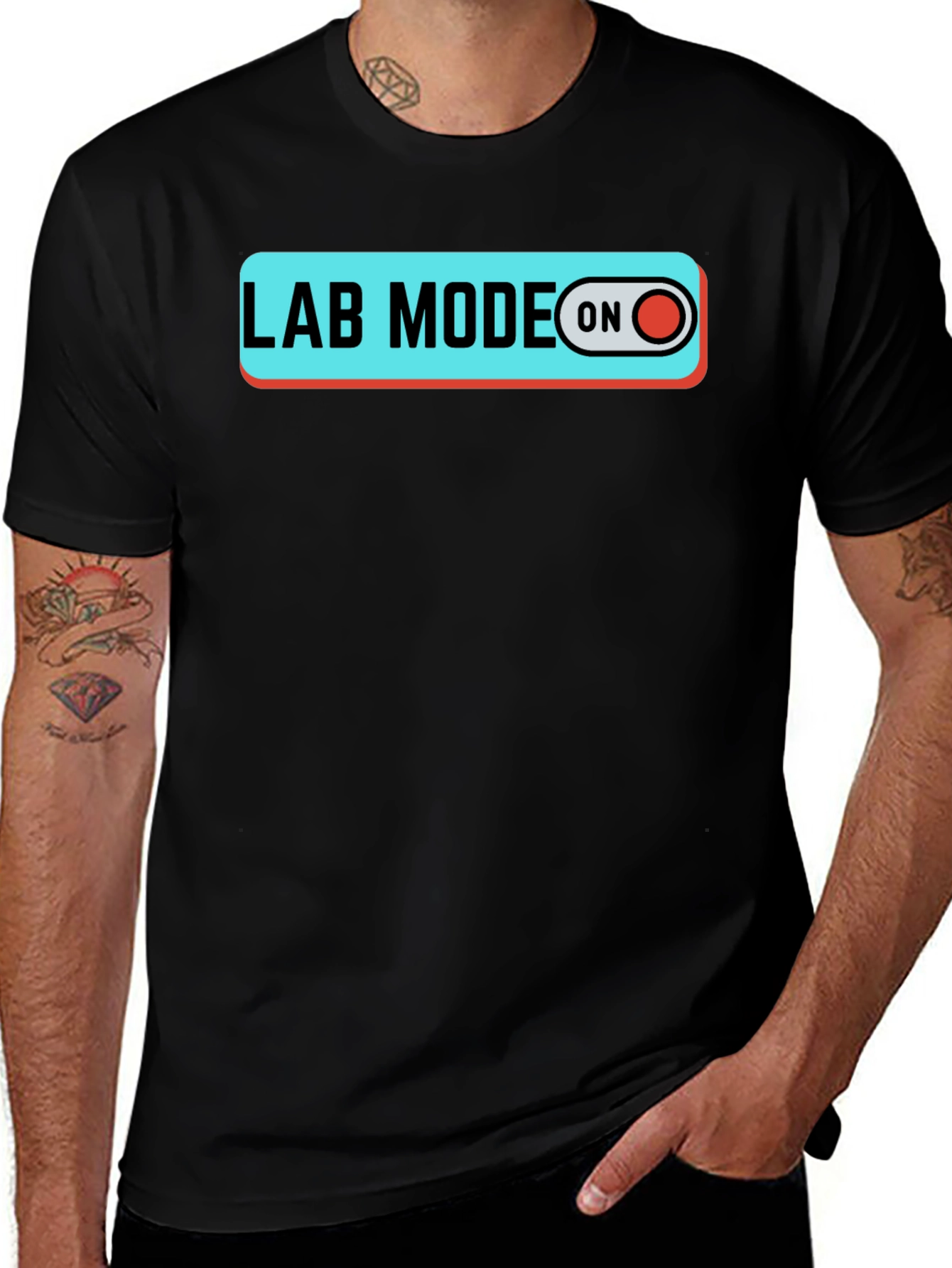 Lab Mode On T-Shirt Science Shirt Lab Shirt