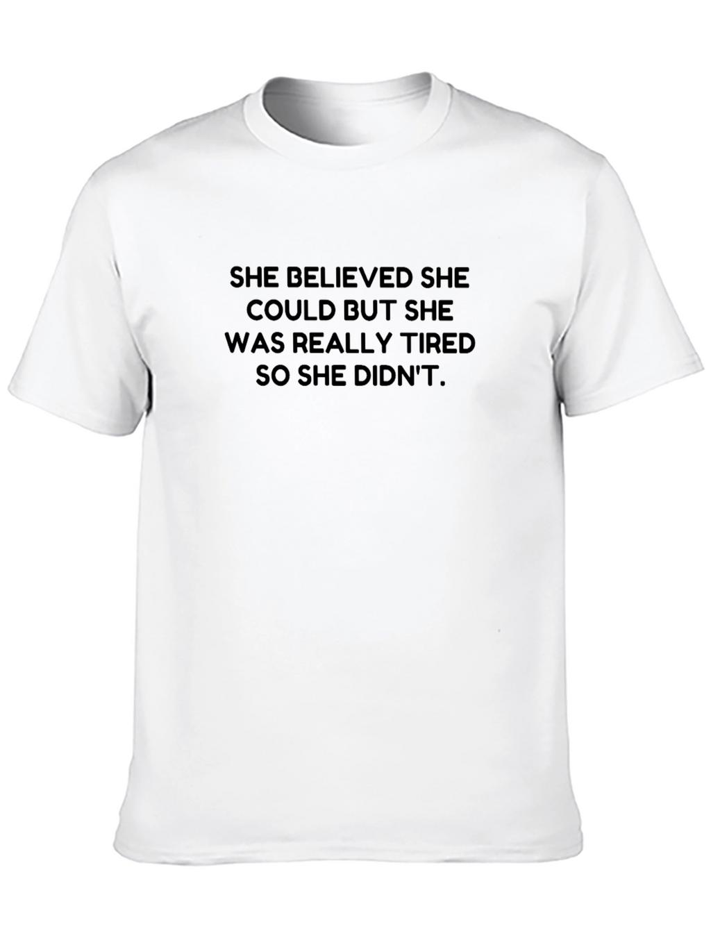 Funny Tired Woman T-Shirt Graphic Novelty