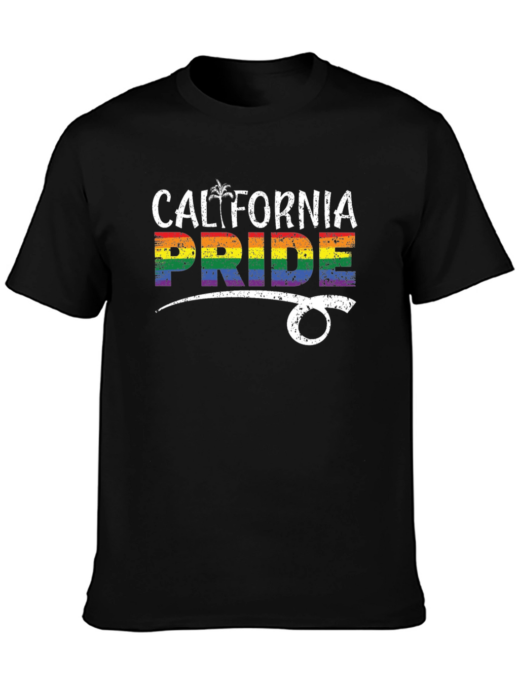 California Pride Rainbow T-Shirt