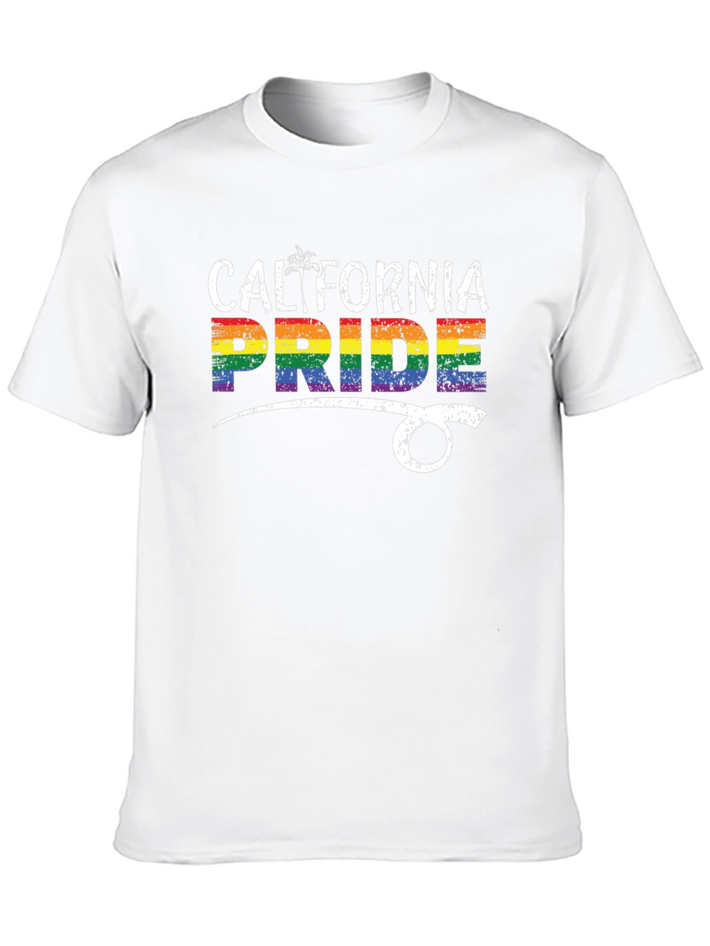 California Pride Rainbow T-Shirt