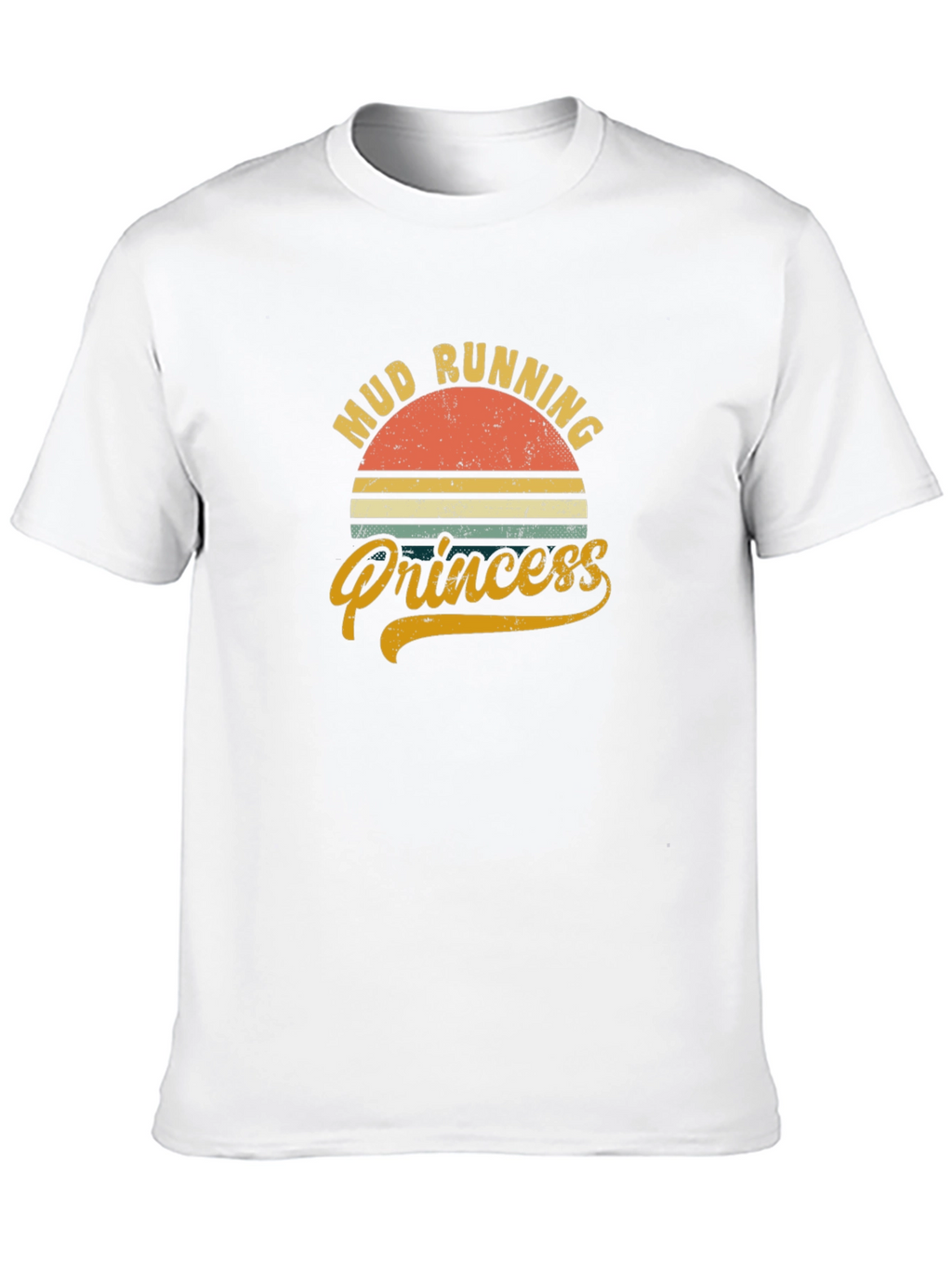 Mud Running Princess Graphic Tee