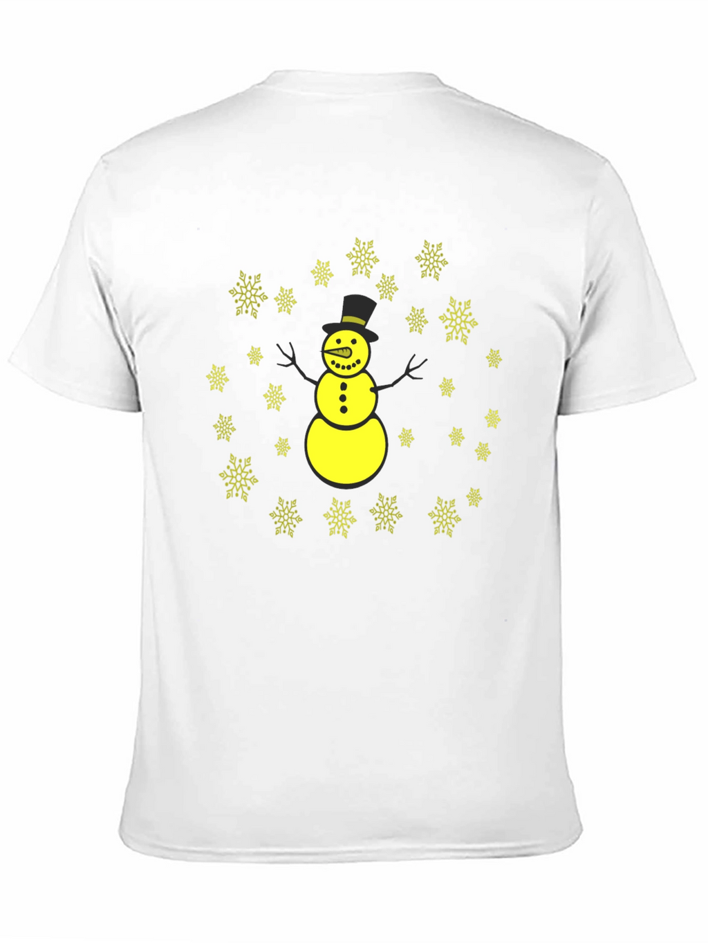 Snowman Snowflake Graphic Tee