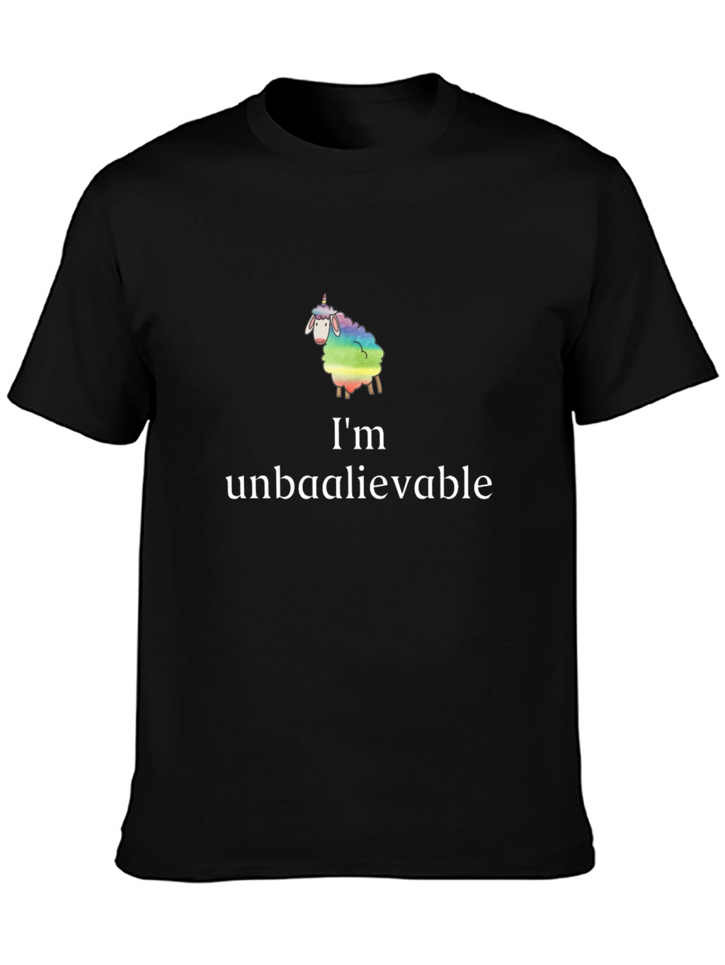 Unbaaaleivable Sheep Graphic T-Shirt