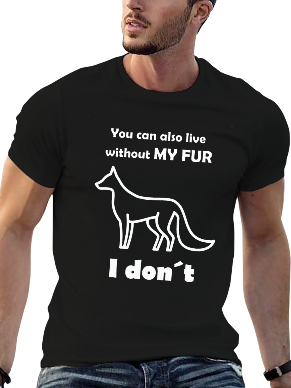 Sarcastic Fox Graphic T-Shirt - Animal Lover Tee