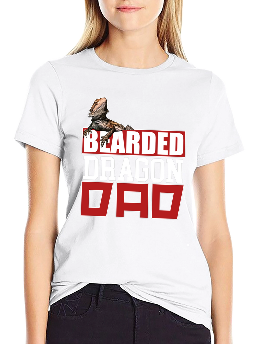 Bearded Dragon Dad T-Shirt - Reptile Lover Gift